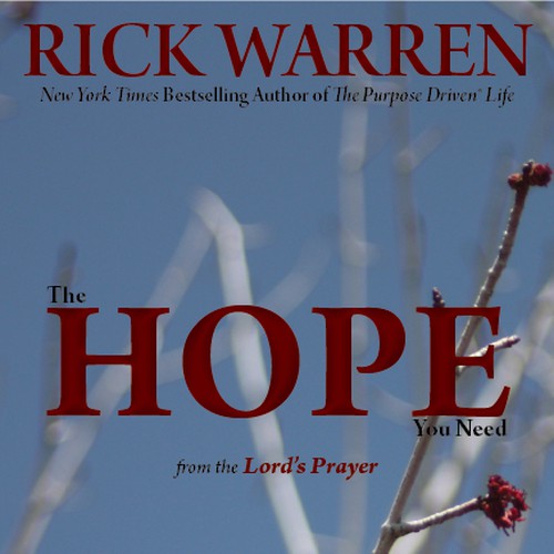 Design Rick Warren's New Book Cover Design by trames