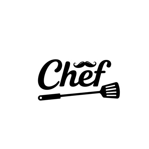 "CHEF": Food & Cooking Social Media Logo Design by Rainbow@sky