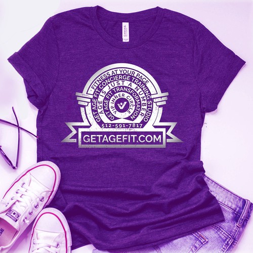 Create Bold, Dynamic Design for Get Age Fit Concierge Studio Apparel Design von ⭐ilLuXioNist⭐