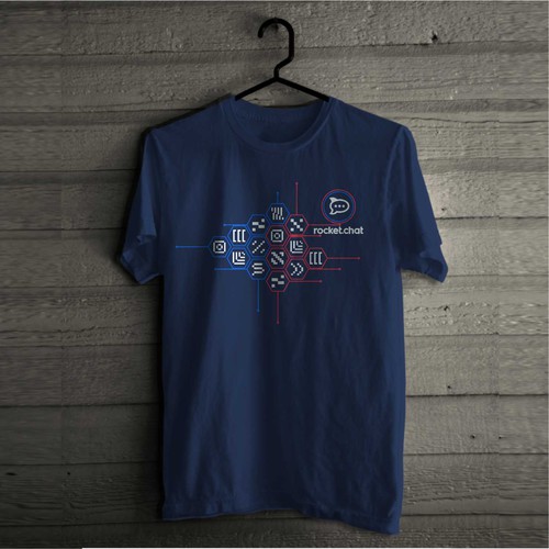 Design di New T-Shirt for Rocket.Chat, The Ultimate Communication Platform! di outinside.