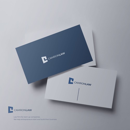 Sophisticated and sleek design for law firm for start-ups Design by linecycle