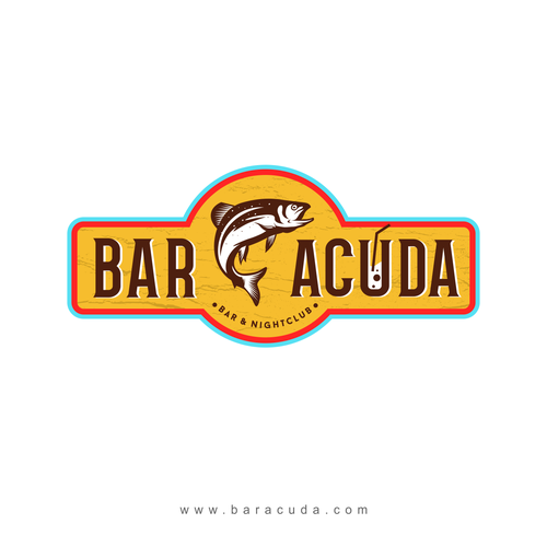 Logo for BAR ACUDA beach bar Design by Kristanna