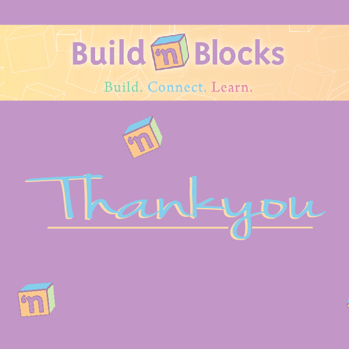 Build n' Blocks needs a new stationery Design von dee92