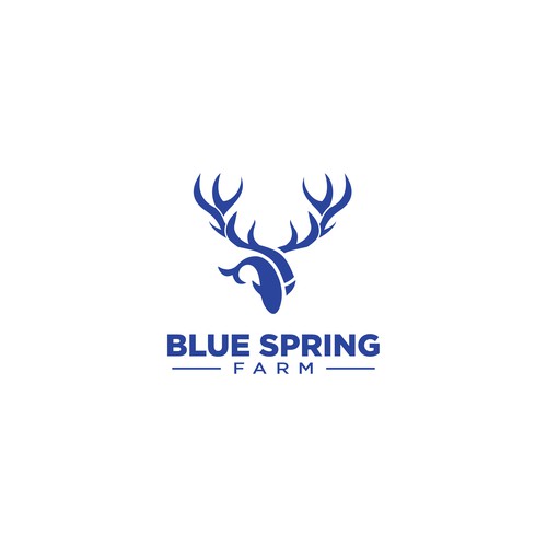 Logo for our Der hunting and bass fishing recreational farm Design by @merambArt