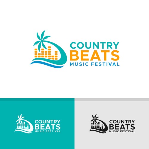 Iconic logo for iconic event for country music festivals in Florida Design by OpheRocklab