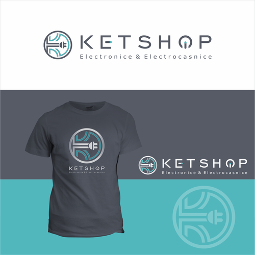 Electronics, IT and Home appliances webshop logo design wanted! Design by ShadowSigner*