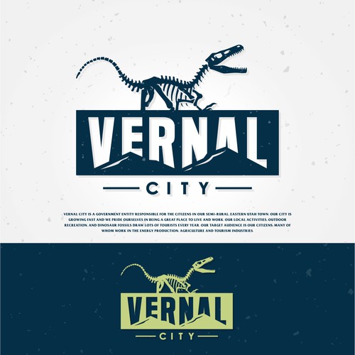 Vernal City seeking community-defining logo our residents can be proud of for generations Design by adityabeny