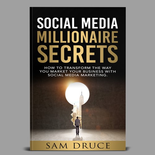 Design A Social Media Marketing Book Cover Being Sent to 500,000 in 10 days! Design by Philip4:13