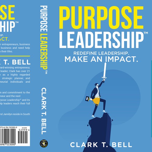 Purpose Leadership Book Cover Design by Bigpoints