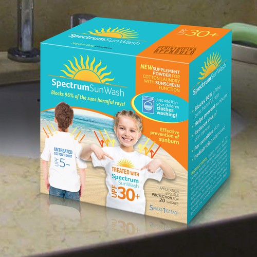 Create unique Sun Care packaging for children Design by Sonia Maggi
