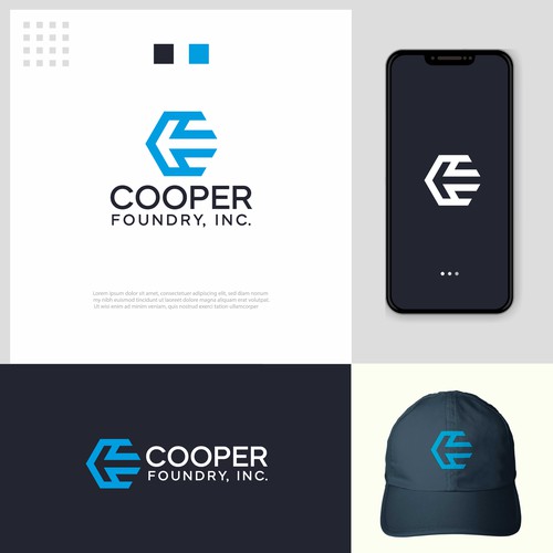 50 YEAR FOUNDRY LOGO|EMBLEM REDESIGN Design by rouf_art