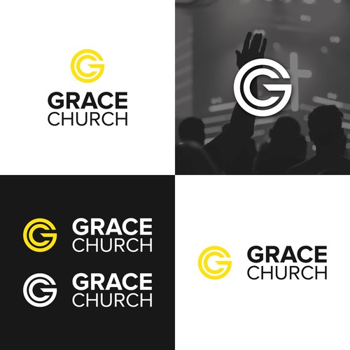 Modern and Sleek Design for Contemporary Church - Grace Church - San Diego Design by logoalley