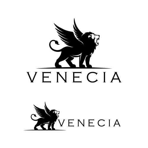 Venice - magnificent lion with wings Design by shyne33