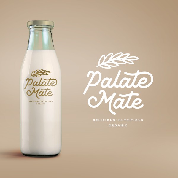 Palatemate's logo and supplies design