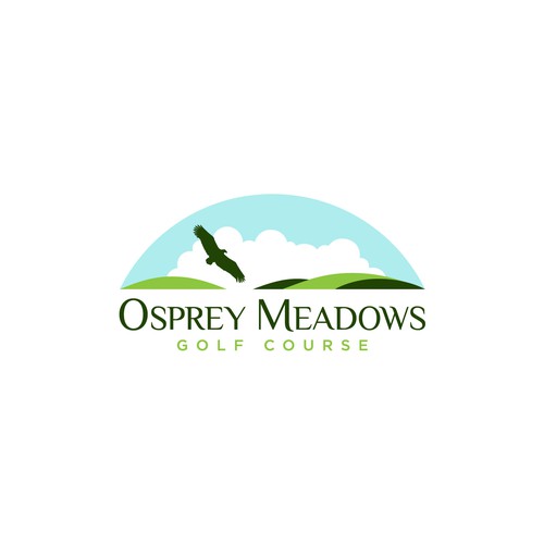 Golf Course Logo - Osprey Meadows Golf Course at Tamarack Design by Ricardo Garcia