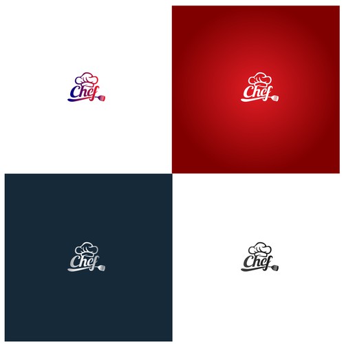 "CHEF": Food & Cooking Social Media Logo Design by Koemala™