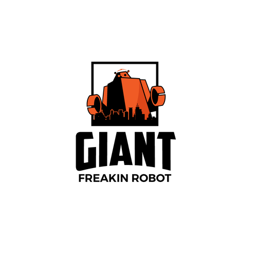 Minimalist, Classy Giant Robot Logo Wanted Design réalisé par taradata