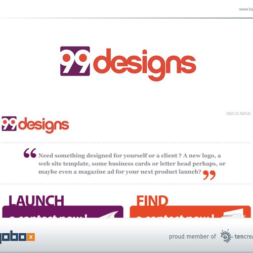 Logo for 99designs Design by ulahts