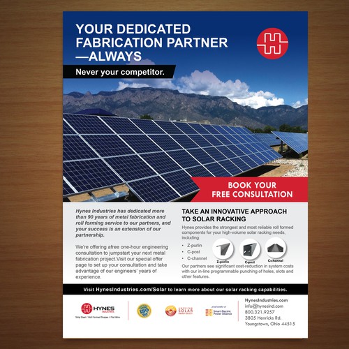 Design a Unique Solar Print Ad That Will Stand Out ...