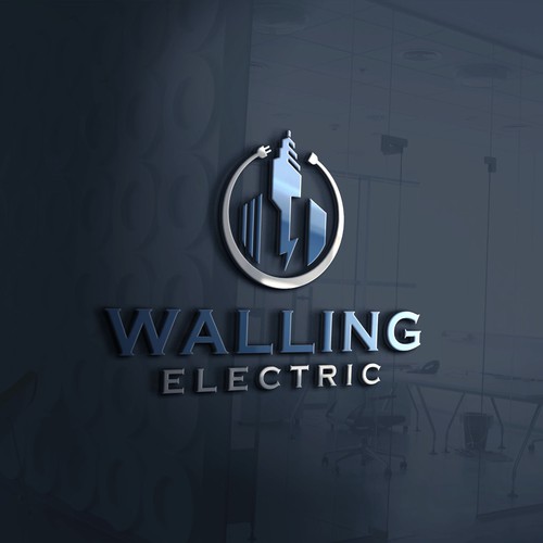 Electrical Contractor Logo Design réalisé par @ProSolution.