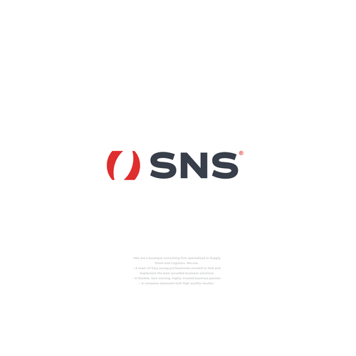 SNS needs an Uplifted New Logo Réalisé par mr.giraffe.design