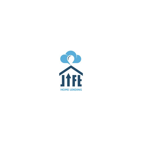 Lift Home Lending Logo Design by freecycle