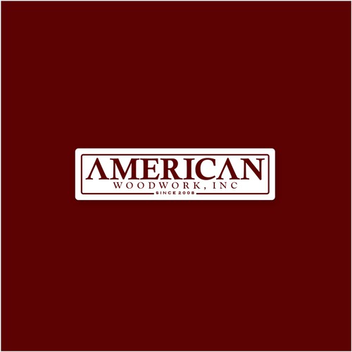 American Woodwork news a new logo-ontwerp door Logics Studio