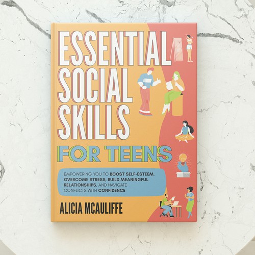 Design an engaging and creative book cover for a book on Life Skills for Teens Design by DanielRW