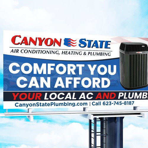 Design An Eye-Catching Billboard For An HVAC Company Design réalisé par GrApHiC cReAtIoN™