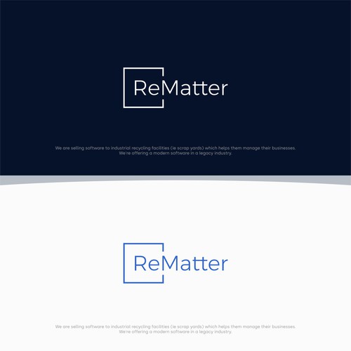 Modern, industrious logo for recycling software Design by ajie™