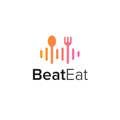 Créez un logo moderne et tendance pour Beat Eat !! Design by cucuque design