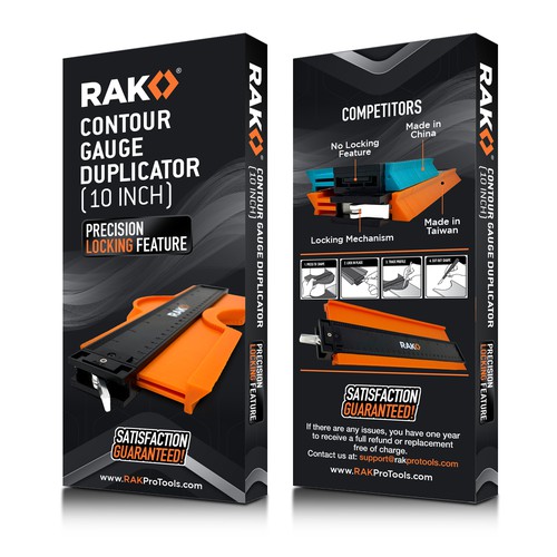 Design eye catching box packaging for RAK Pro Tools Design by C7Z