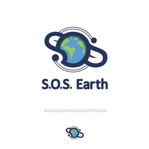 Save Our Spaceship Earth Logo Design Design by Antsign