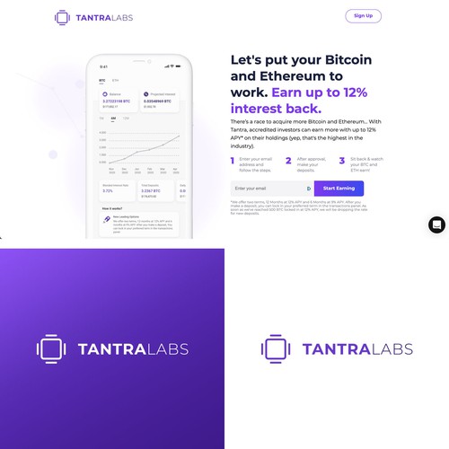 Tantra Labs Logo Design by subiduaga_design