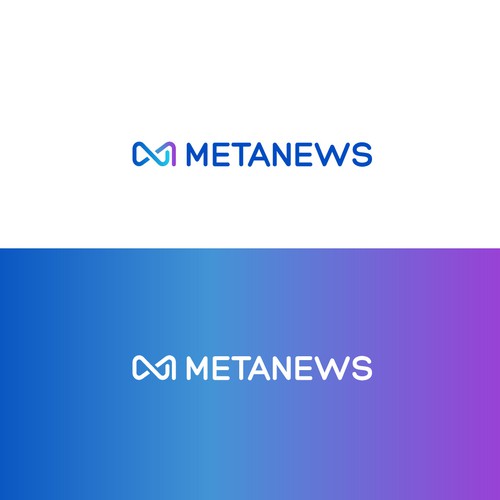 Design a logo for a web3 News platform called MetaNews Design by hugo.gasve