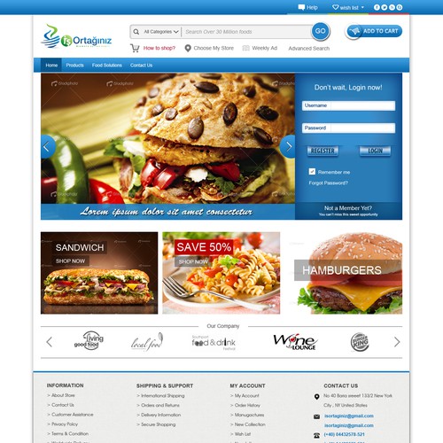 Web page design contest entry by Glaxy planet