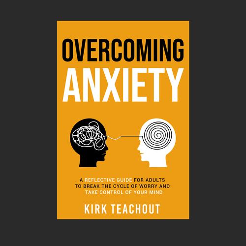 コンペ「Design A Brand Building Book Cover For Overcoming Anxiety」のデザイン by Revive D-signさん 