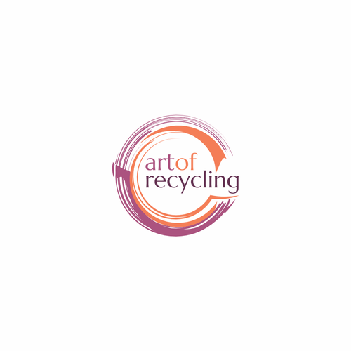 Logo design for a brand-new design and art project within tire recycling. Design by helcapitano