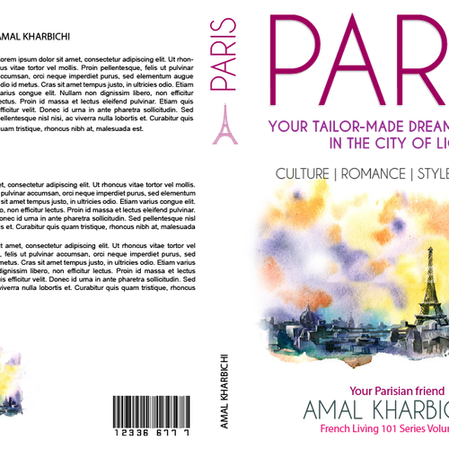 Design the cover of the next best-seller about Paris (France) Design by morgan marinoni