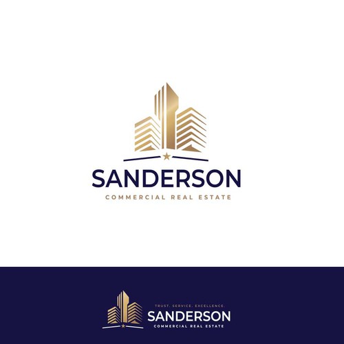 Bring the heat! - Sanderson Commercial Real Estate Logo & Website Design réalisé par Friendly Label