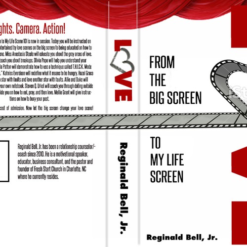 Lights. Camera. Action! Help us create a bestselling book cover! Design by Suzaku Lee