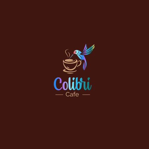 Colibri Cafe (Hummingbird Cafe) Design by MashaM