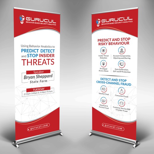 Financial - Pull Up Banner Design by dezignedge*