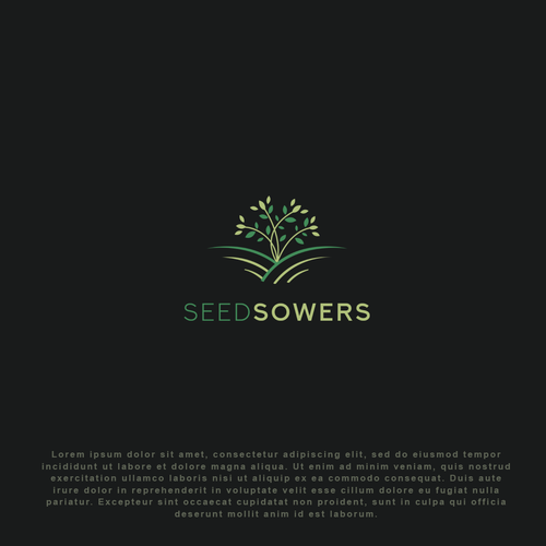 Seed Sowers logo for donor appreciation campaign Design by Melissa G.