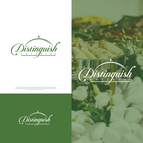 Distinguish Catering : A Taste of Home with a Luxurious Experience Design by Direwolf Design