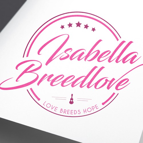 Create a powerful logo for Isabella Breedlove a new artist in the Country Music and she's Latina! Design by Samurai Design