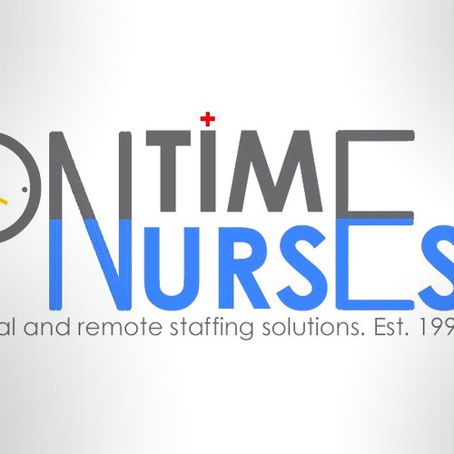 Design di logo and business card for Ontime Nurses di 1ajin1