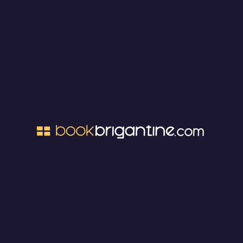 BookBrigantine.com Simple Vacation Rental Logo Design by LogoLab77