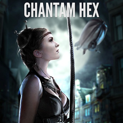 Fantasy Romance Book Cover for Chantam Hex Design by AJfolio