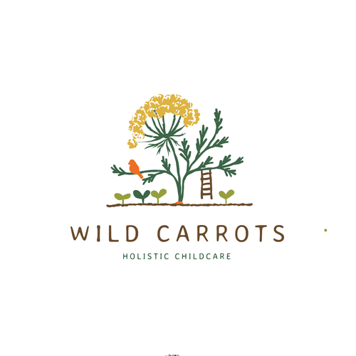 Design an earthy logo for a holistic, outdoorsy childcare center. Design by HikkO